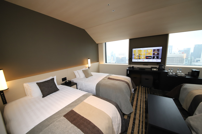 フォースルームの室内。グループでの旅行も乗り上がりそうだ