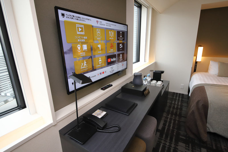 フォースルームの室内。グループでの旅行も乗り上がりそうだ