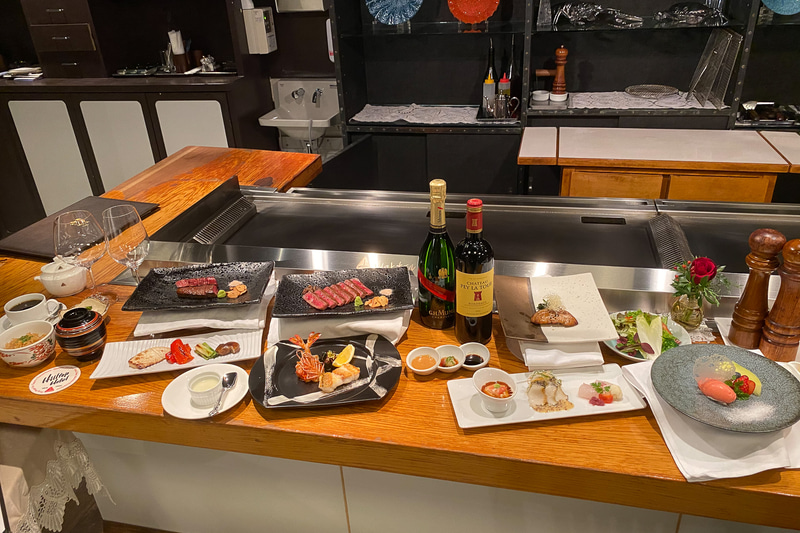 山の上ホテル「鉄板焼 ガーデン」