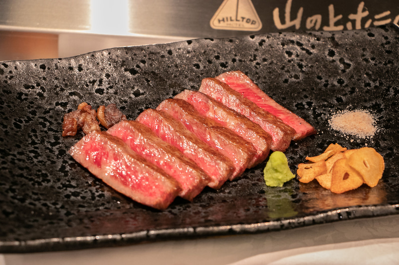 山の上ホテル「鉄板焼 ガーデン」