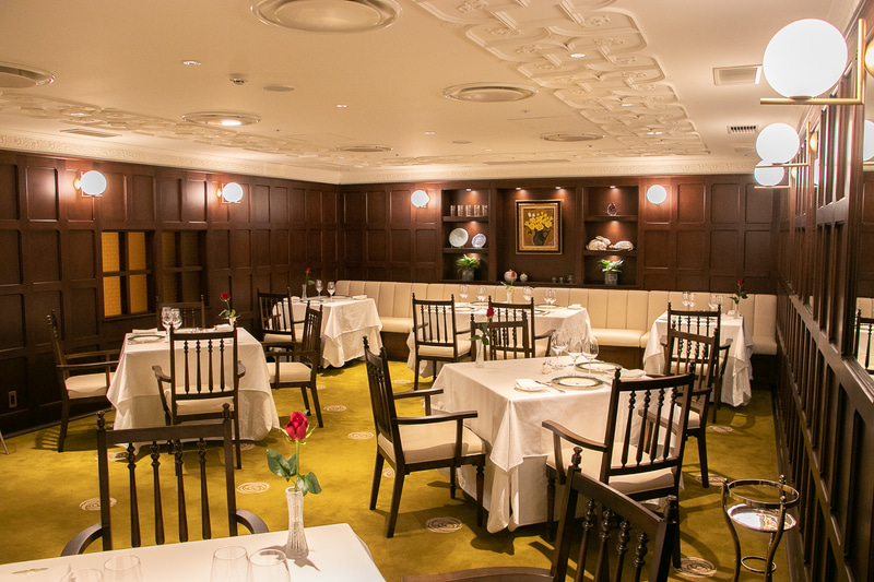 山の上ホテル「フレンチレストラン ラヴィ」