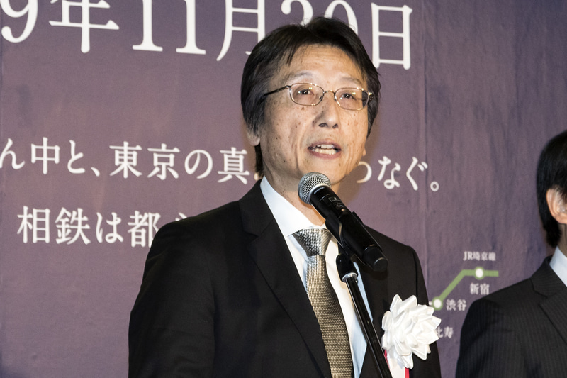 相模鉄道株式会社 代表取締役社長 千原広司氏