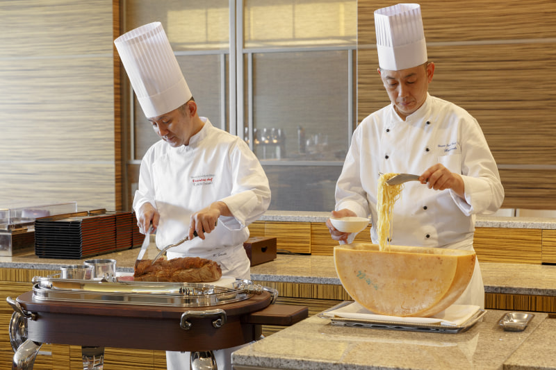 ランチビュッフェパフォーマンスコーナー