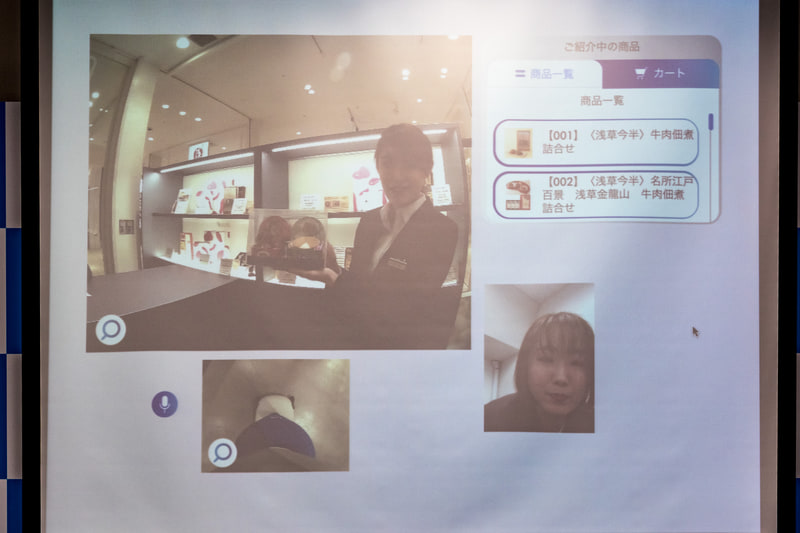 avatar-in storeで利用するアプリケーションのデモ