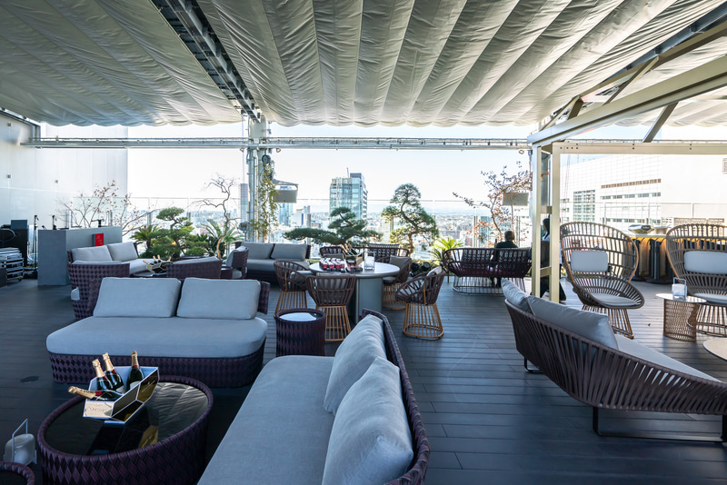 18階のSHIBU NIWA。CE LA VIと共用している