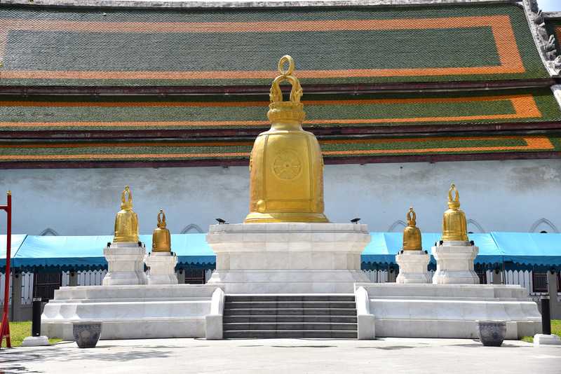 鐘が発見された「ワット・ラカンコシターム」