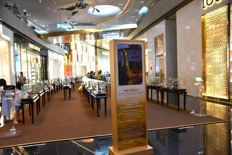 「タイ王室御座船パレード」関連のエキシビジョン「Art Afloat」を実施