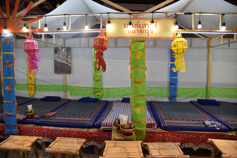 木槌を使ったマッサージ「トークセン」も受けられる