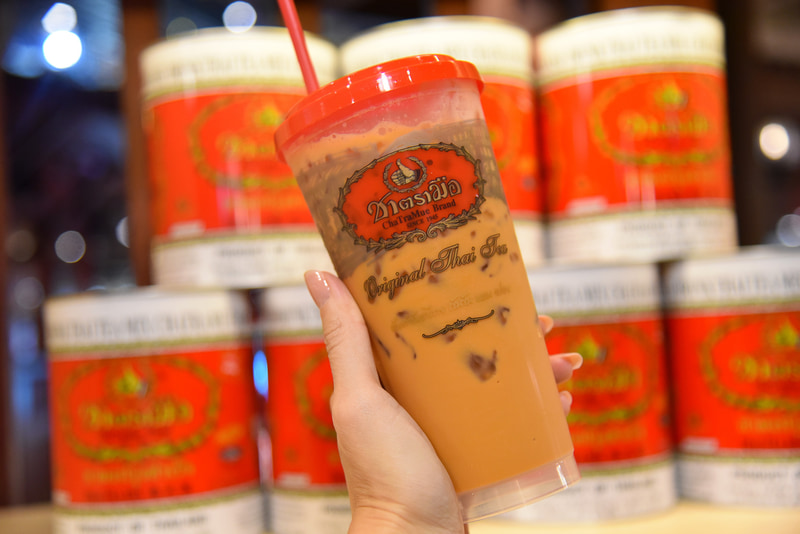 「チャトラムー」で一番人気の「タイミルクティー」でひんやり