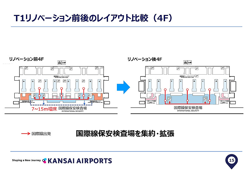 4階のレイアウト変更