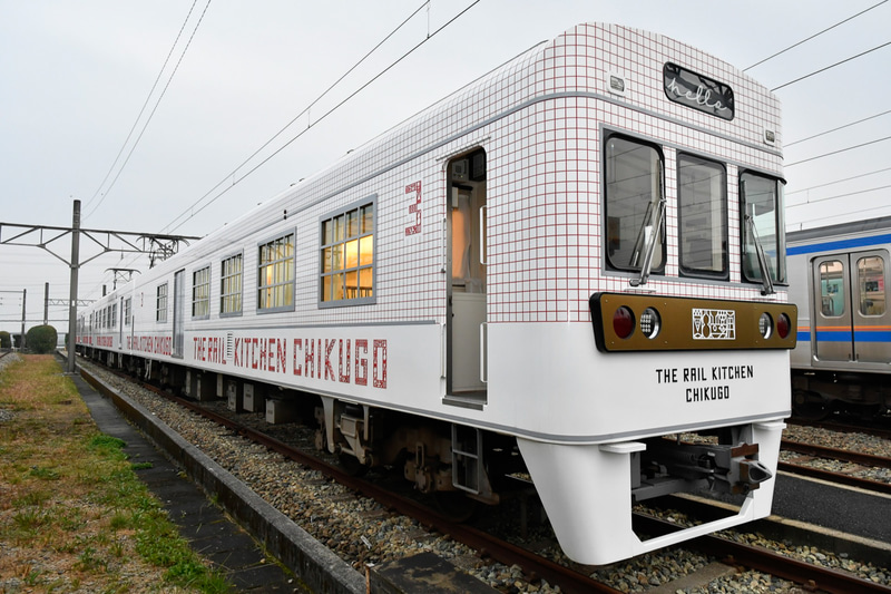 西鉄が運行する「THE RAIL KITCHEN CHIKUGO」