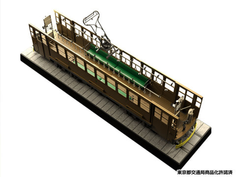 グッドスマイルカンパニー、1/24スケール「東京都電6000形6152号車