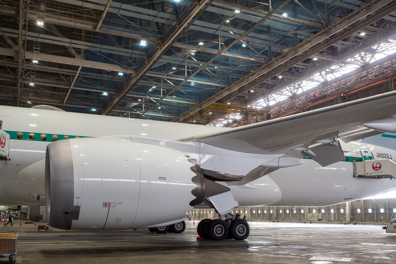 エンジンはGE Aviationの「GEnx-1B」
