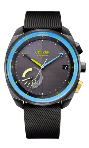 CITIZEN Eco-Drive 青色シリコンバンド CITIZEN Eco-Drive 青色シリコンバンド