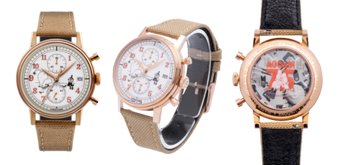 ムーミントロールとリトルミイ腕時計（Moomin_75LTD_04）