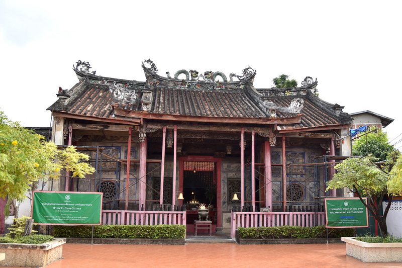 「建安宮」。本殿内は撮影禁止