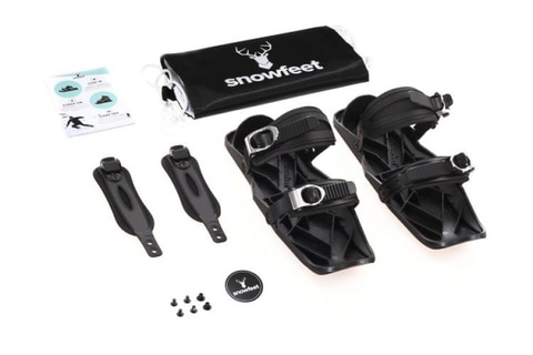 ほぼ靴のまま滑る「スノーフィート」、白馬で無料体験会を実施。1月11