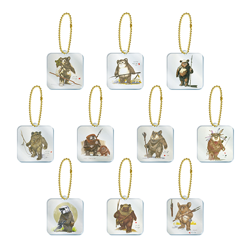 ＜イウォーク＞アクリルキーホルダー（ランダム10種）各800円