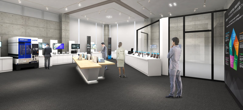 ブラザーミュージアムの新しくなった体験ゾーン（完成イメージ）