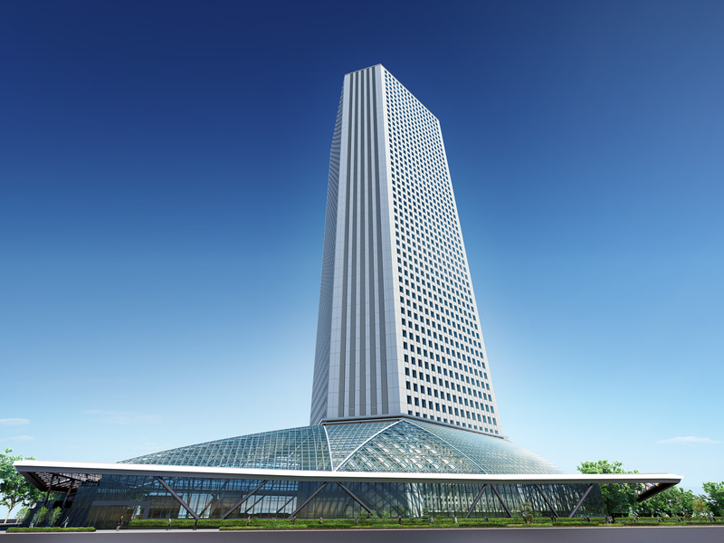 住友不動産は「新宿住友ビル」にガラス屋根の全天候型イベント空間を開業する