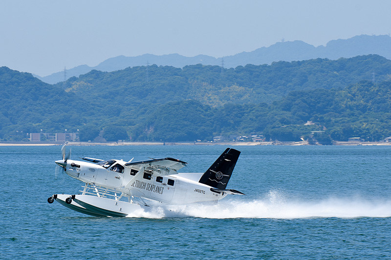 せとうちSEAPLANESが広島空港発着の遊覧飛行を1月10日開始