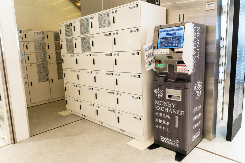 2時間まで無料のスマートロッカー