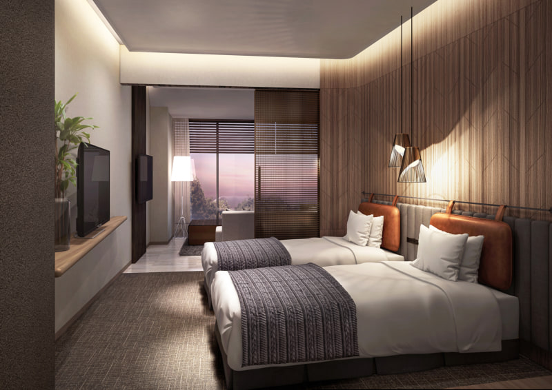 クラブルーム寝室