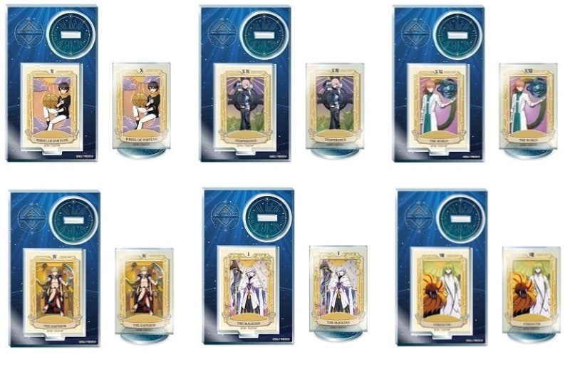 アクリルスタンド 各900円