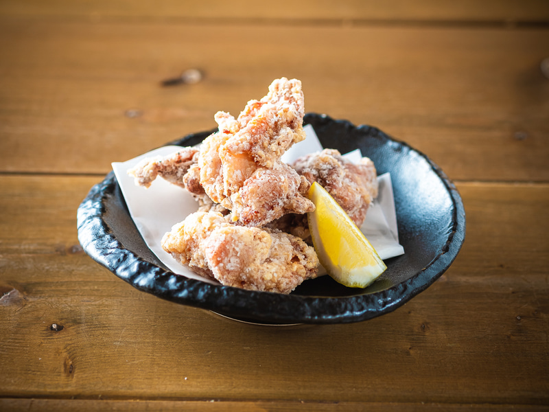 「鶏のからあげ」599円（税別）