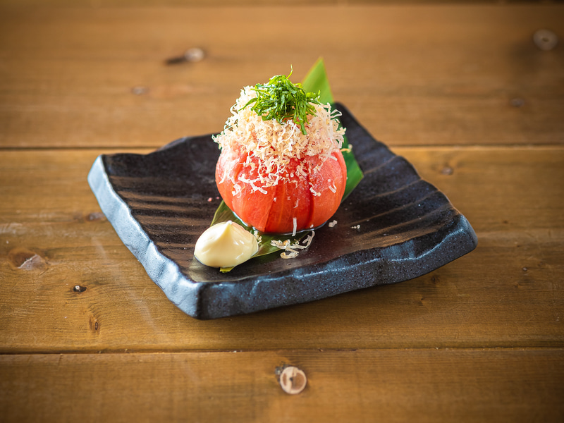 「定番冷やしトマト」399円（税別）