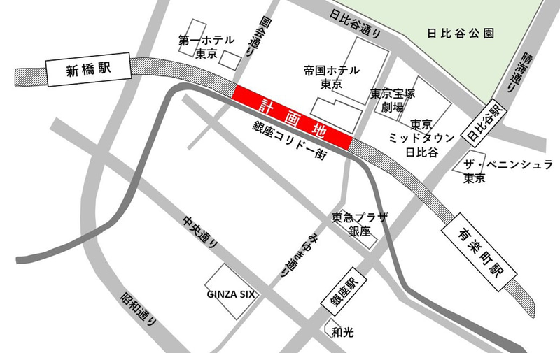 日比谷OKUROJIの所在地