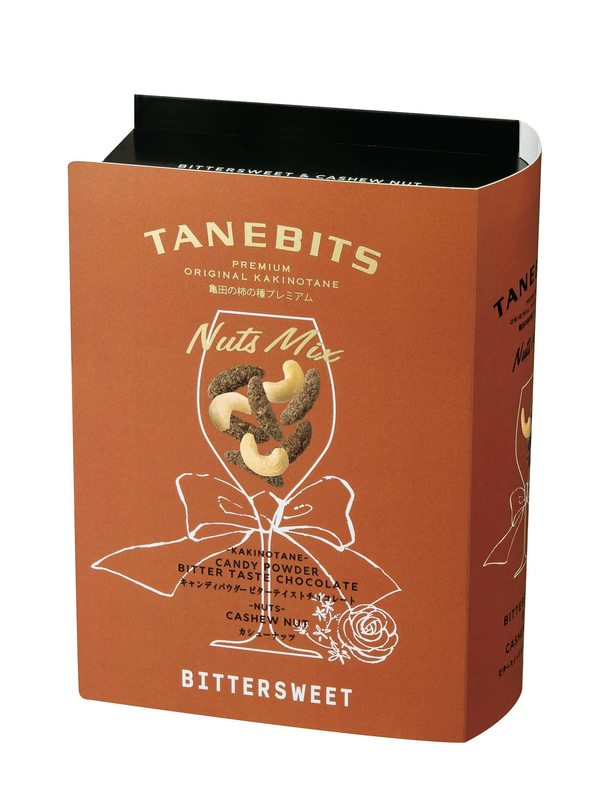 「80g タネビッツ ビタースイート＆カシューナッツ」（864円）