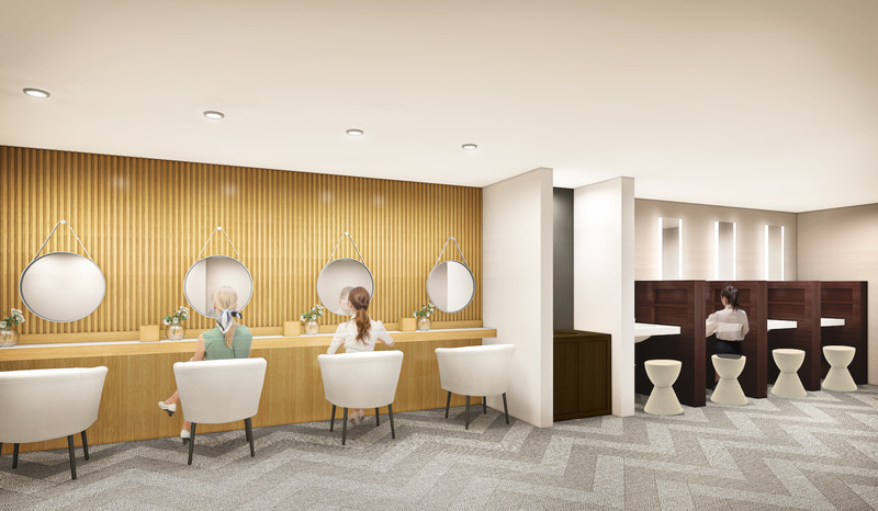 ファーストクラスキャビン