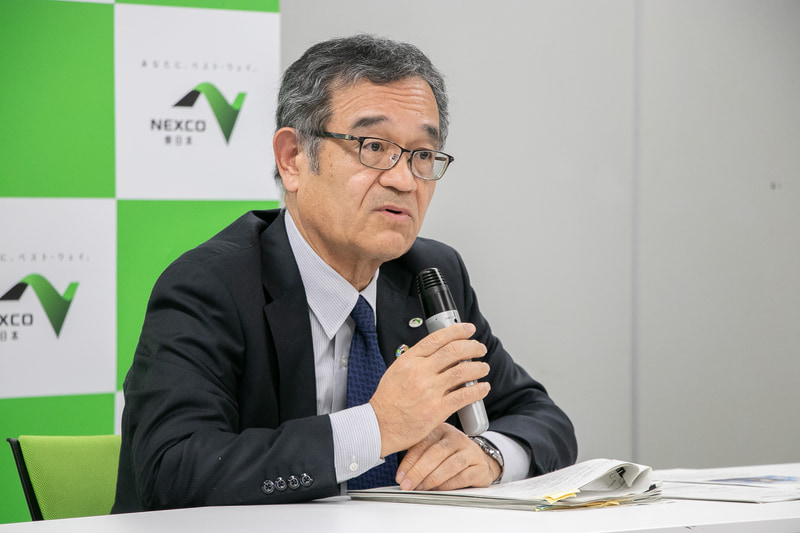 東日本高速道路株式会社 取締役兼常務執行役員 サービスエリア事業本部長 萩原隆一氏