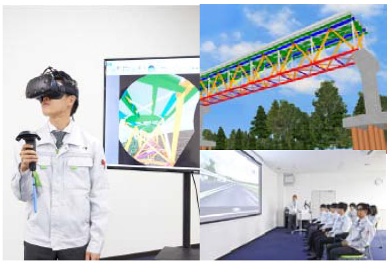 VR、3Dの画像映像技術を用いた体感型研修