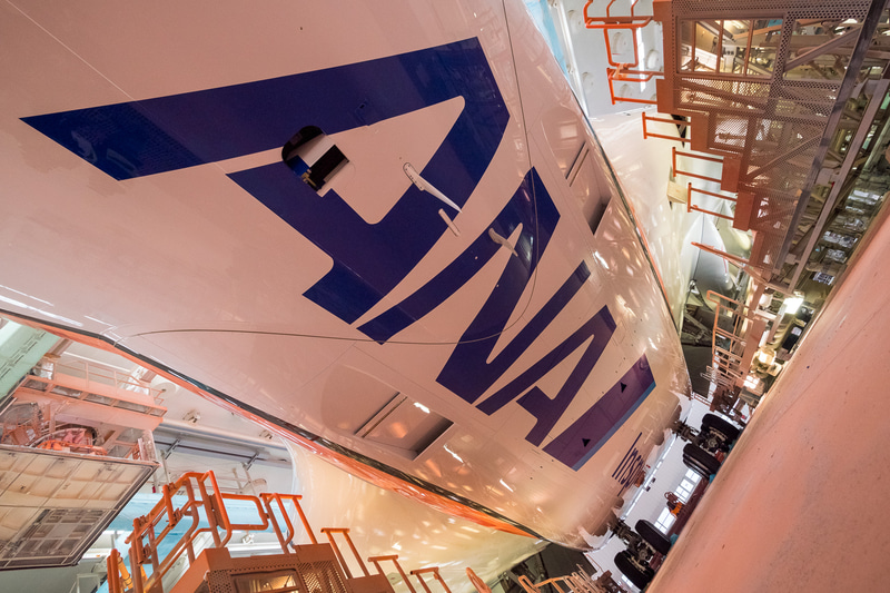 機体の底面部分