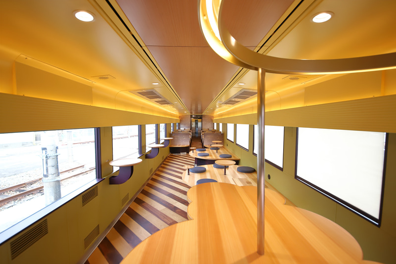 大型のカウンターも設置