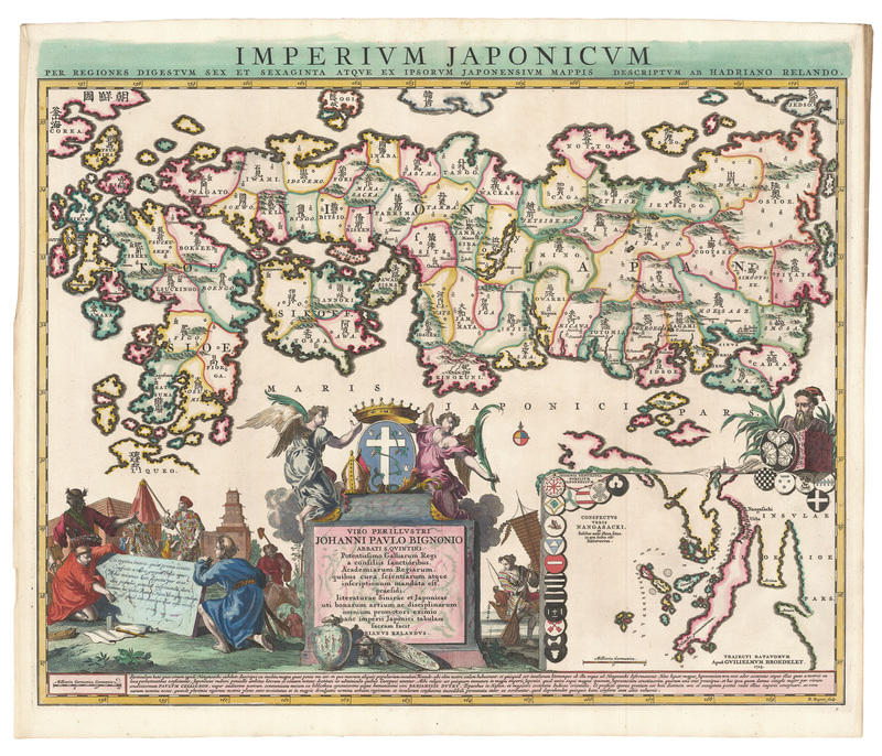 「レーラント 日本帝国図（1715年）