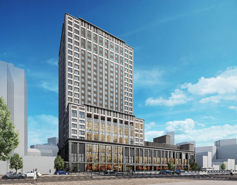 「ヒルトン広島」が2月1日着工