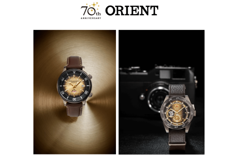 セイコーエプソンは、「ORIENT」70周年を記念して2モデルをリバイバルコレクションとして発売する