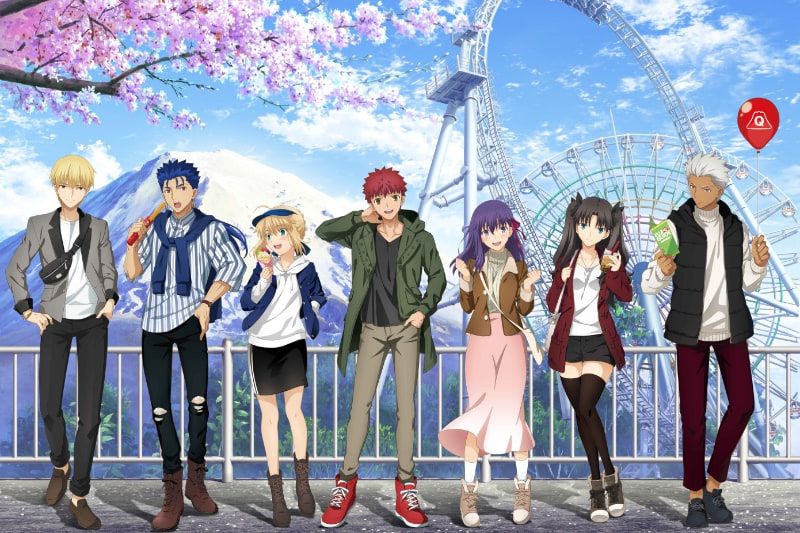 富士急ハイランドは、3月7日からアニメ「Fate/stay night[Heaven's Feel]」とのコラボレーションイベントを開催する