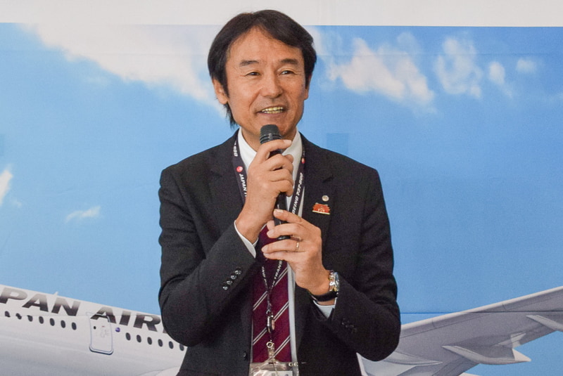 日本航空株式会社 沖縄航空支店長 岡栄作氏