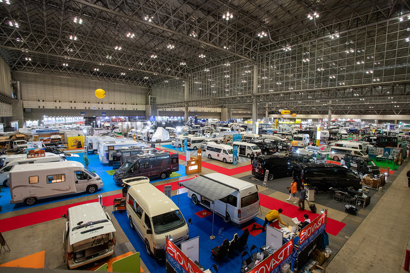 国内最大のキャンピングカーイベント「ジャパンキャンピングカーショー2020」が開催された