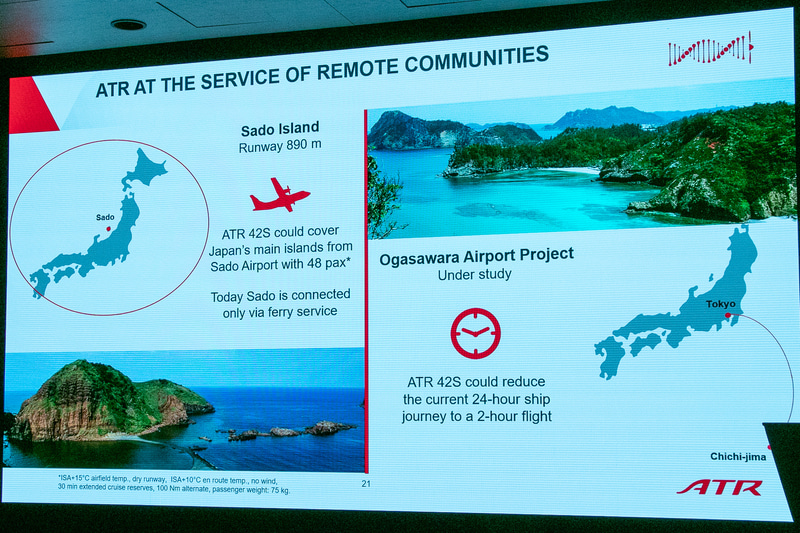 約800mとさらに短い滑走路に対応できたことで、日本国内のさまざまな空港で利用できる可能性がある