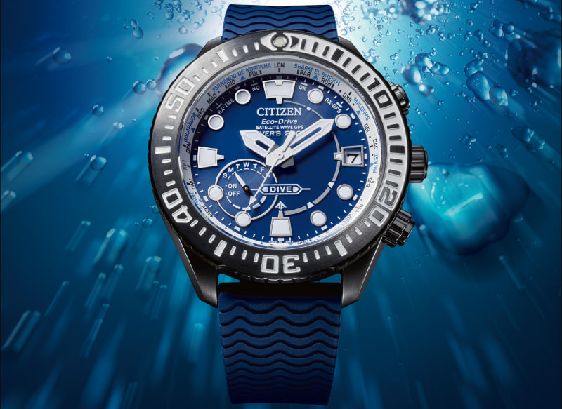 シチズン プロマスター/エコ・ドライブGPS衛星電波時計ダイバー200m