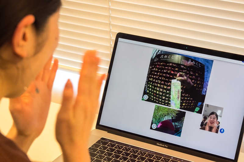 今回はサービスに含まれないそうだが、「FLOWERS BY NAKED 2020 -桜-」にある「花みくじ」のような体験型コンテンツも、将来的にアバター経由で楽しめるようになる可能性がある