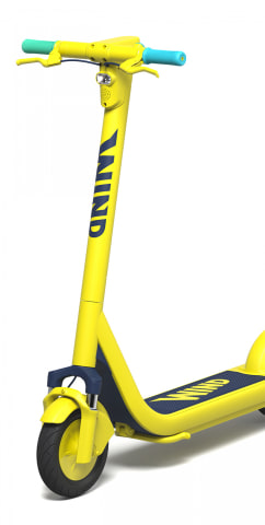 公道走行可能な電動キックボード「WIND3.0」、浦和美園駅に配置