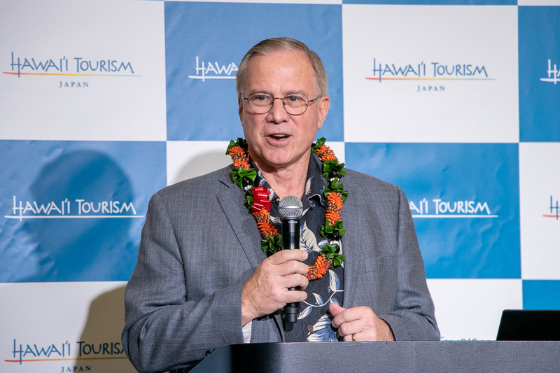 ハワイ州観光局（Hawaii Tourism Authority）プレジデント兼CEO クリス・テイタム（Chris Tatum）氏