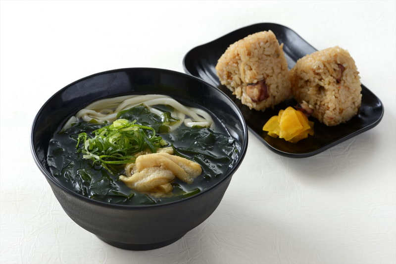 鳴門わかめうどんたこ飯おにぎりセット