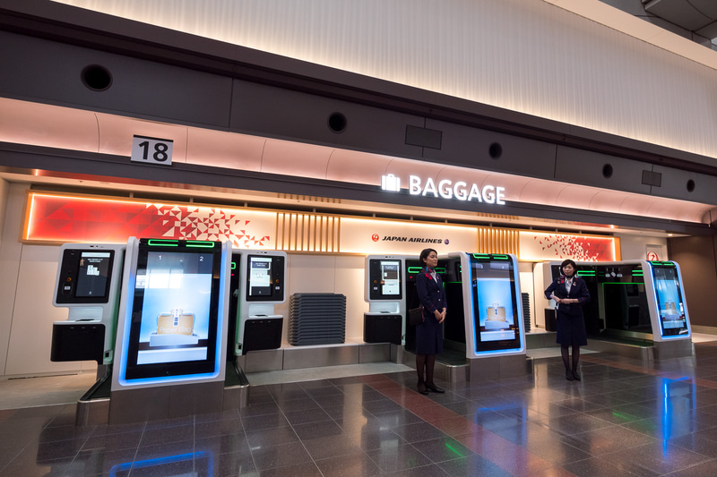 自動手荷物預け機（Self Baggage Drop）